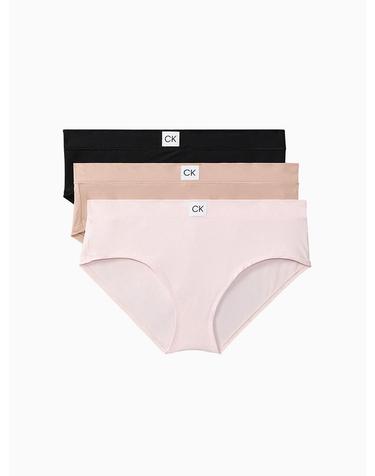 여성 마이크로 립 3PK 로우라이즈 힙스터_QP3492ONC0