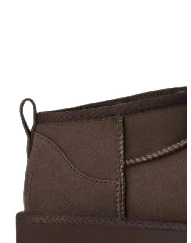 어그 [해외직구] 26 FW 어그 Classic Ultra Mini suede slip on ankle boots 1116109 TP459289534 착용컷
