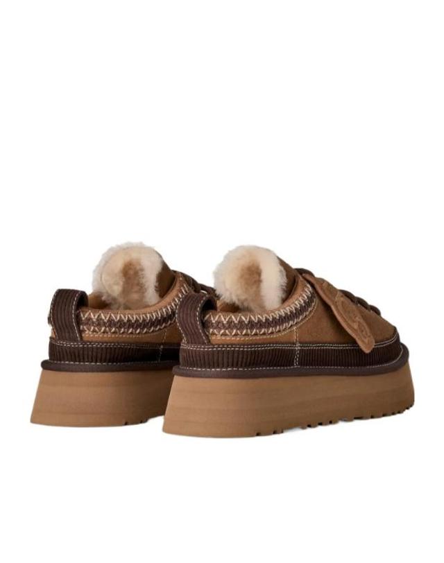 어그 [해외직구] 26FW 어그 W 헤리티지 Suede 플랫폼 Trainer 뮬 1180361CHE TP582158019 착용컷
