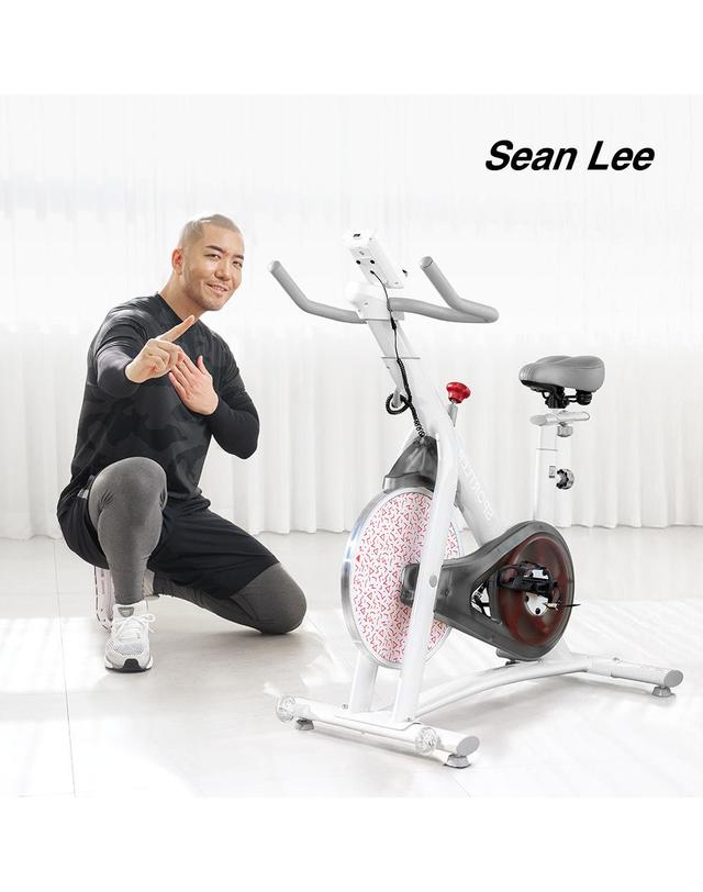 스포틀러 숀리 스핀바이크 실내자전거 착용컷