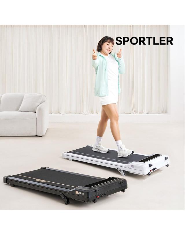 스포틀러 스포틀러 워킹패드 M1 가정용 인클라인 워킹머신 경사 트레드밀 실내 저소음 아파트 런닝머신 착용컷