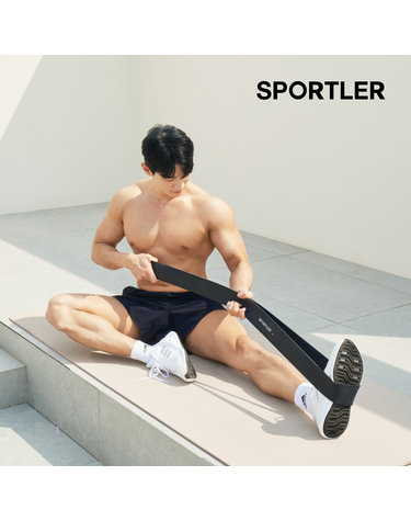 스포틀러 풀업밴드 5단계 턱걸이 철봉 근력 튜빙 라텍스 운동 스포츠 헬스 탄력 고무밴드
