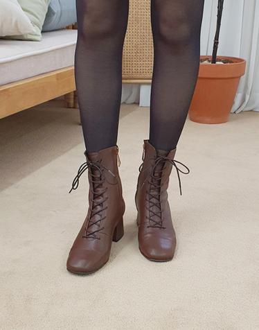 Lace-up Boots_Brown