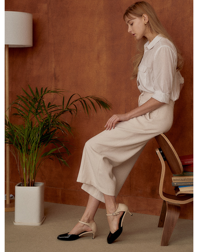 케리제이드 CLAIRE PUMPS_BLACK 블랙 착용컷