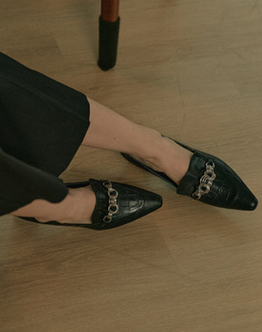 케리제이드 Necklace Loafer_Black