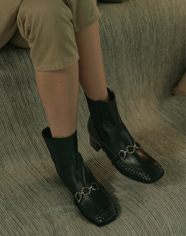 Mesh Chelseaboots_Black