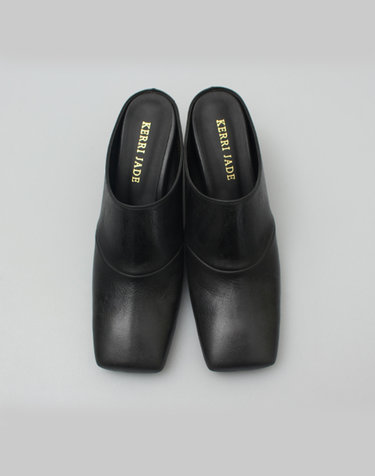 Tapering Mules_Black