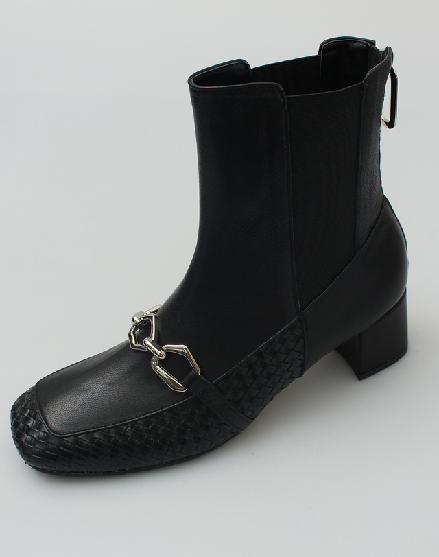케리제이드 Mesh Chelseaboots_Black 블랙 착용컷