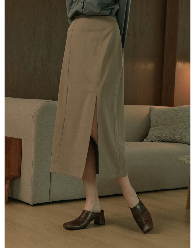 케리제이드 Tapering Mules_Black 블랙 착용컷