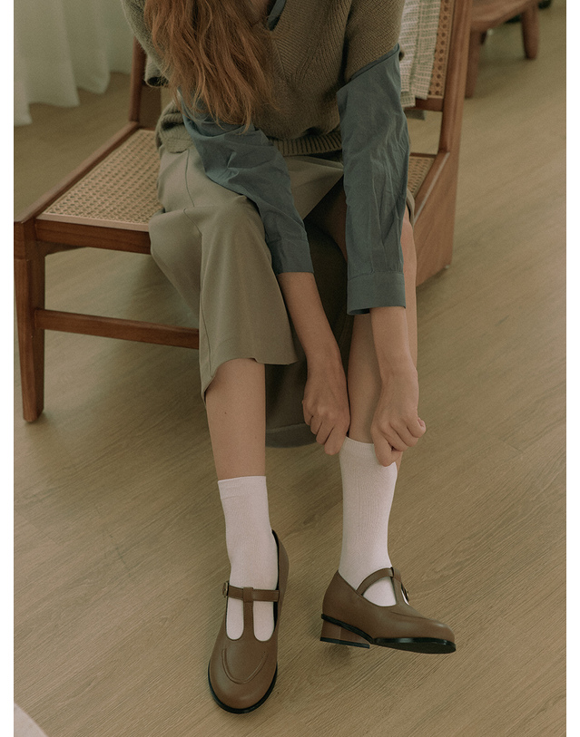 케리제이드 Vintage Loafer_Brown 착용컷