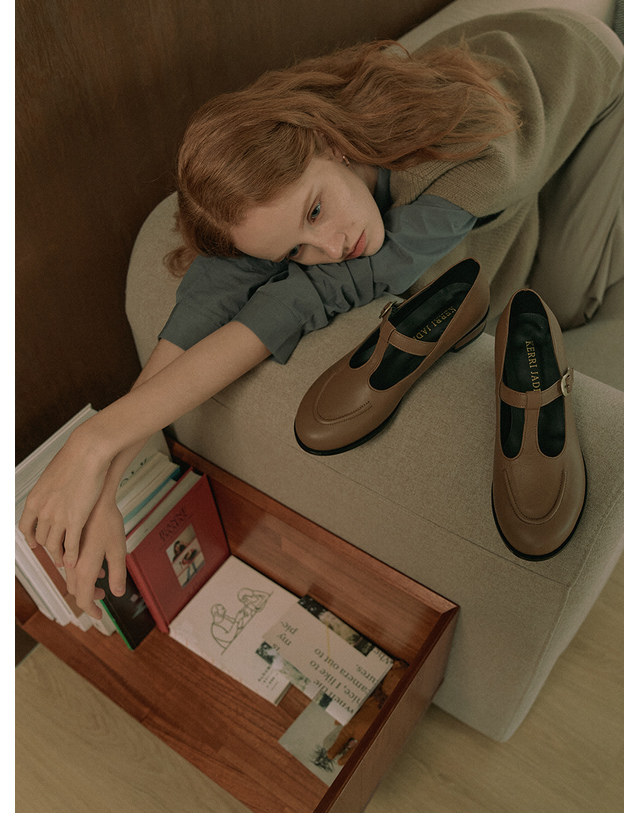 케리제이드 Vintage Loafer_Brown 착용컷