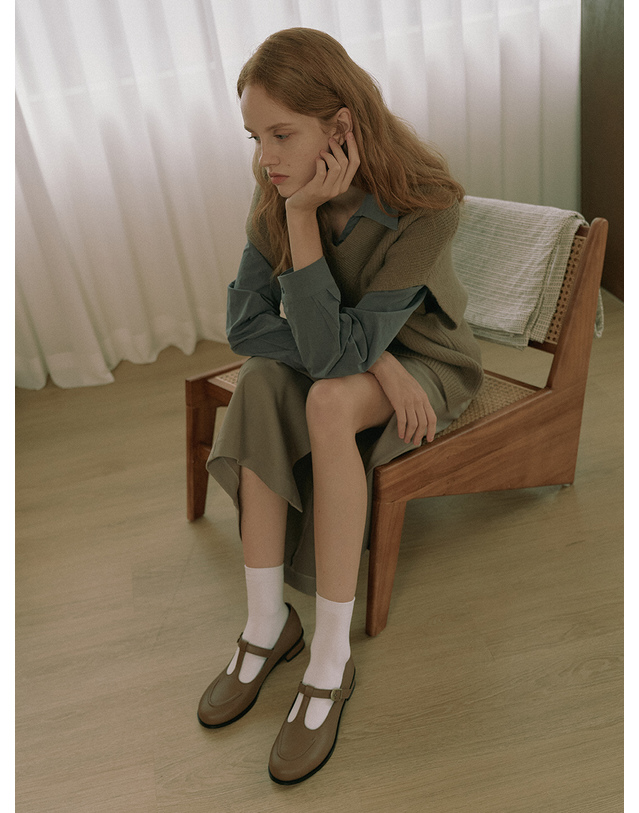 케리제이드 Vintage Loafer_Brown 착용컷