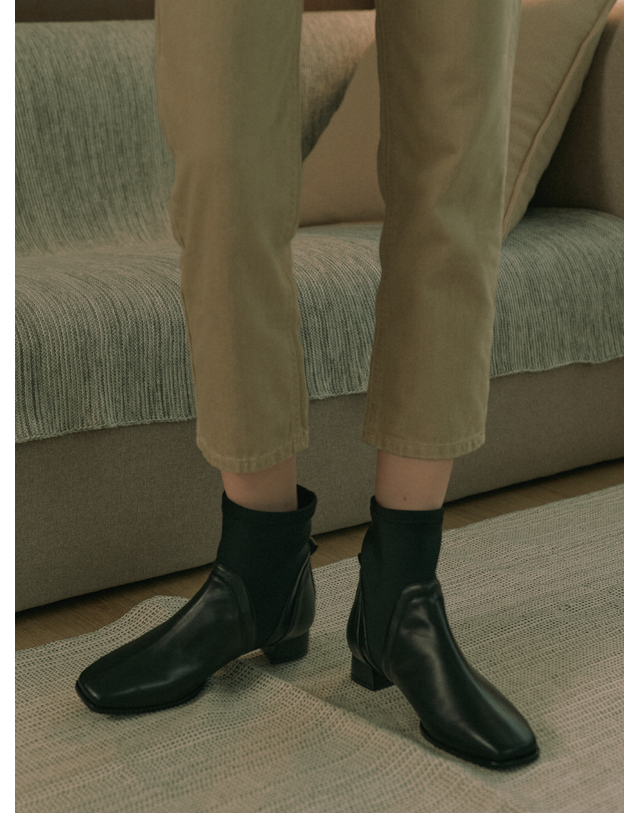 케리제이드 Selena Boots_Black 블랙 착용컷