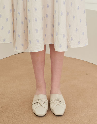 T.Twist Mules_Ivory