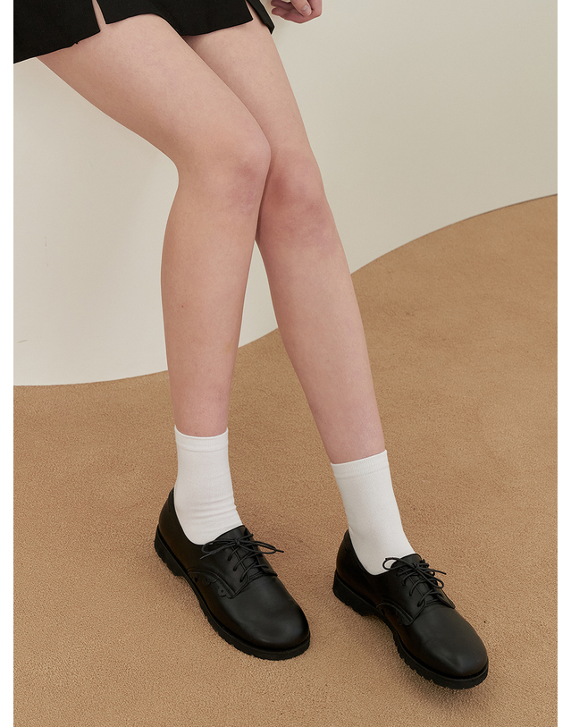 케리제이드 Flower Loafer_Black 블랙 착용컷