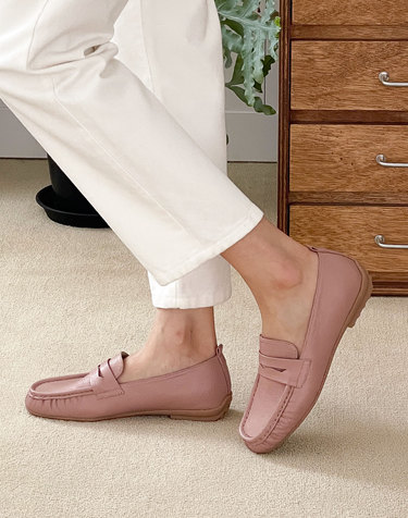 [VETIANO 베티아노] 그레타 양가죽 페니로퍼 4color /  Greta sheepskin penny loafer 4color