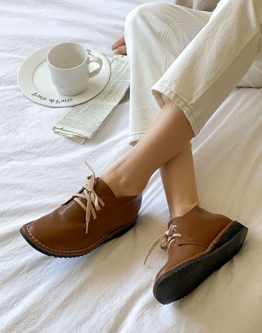 [VETIANO 베티아노] 패트릭 스티치 더비 로퍼 2color / Patrick stitch derby loafers 2color