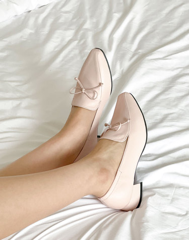 [VETIANO 베티아노] 스톡홀롬 리본 포인티드 로퍼 4color / Stockholm Ribbon Pointed Loafers 4color