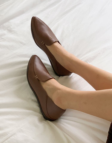 [VETIANO 베티아노] 피에드 포인티드 로퍼 2color / Pied pointed loafers 2colors
