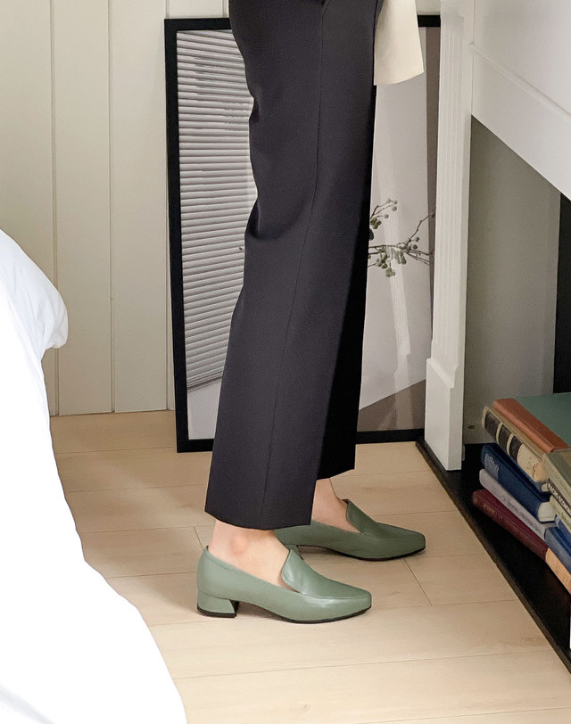 베티아노 [VETIANO 베티아노] 슈베린 심플 스퀘어 로퍼 3color / Schwerin simple square loafers 3color 착용컷