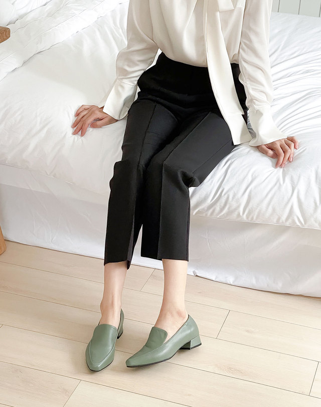 베티아노 [VETIANO 베티아노] 슈베린 심플 스퀘어 로퍼 3color / Schwerin simple square loafers 3color 착용컷