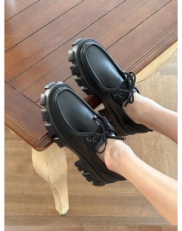 [VETIANO 베티아노] 모놀리스 볼드 솔 더비 / Monolith Bold Sole Derby