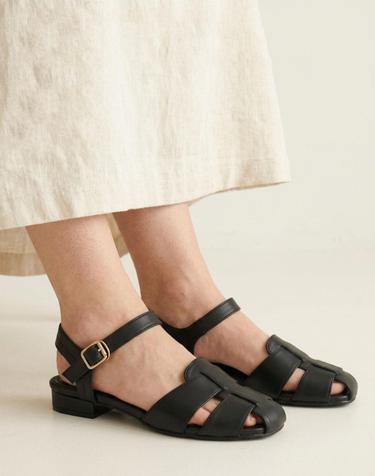 [VETIANO 베티아노] 멜로우 크로스 스트랩 샌들 / Mellow Cross Strap Sandal