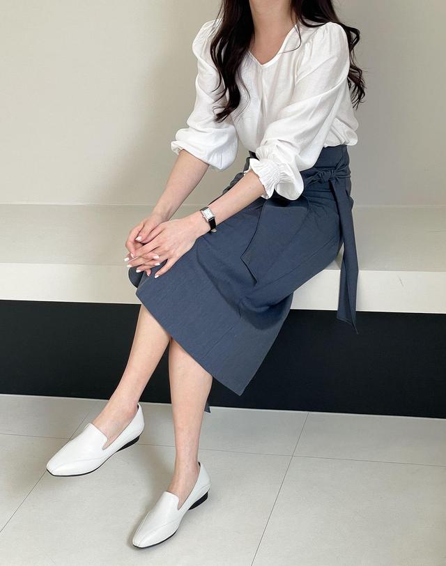 베티아노 [VETIANO 베티아노] 머피 스퀘어 로퍼 3color / Murphy Square Loafer 3color 착용컷