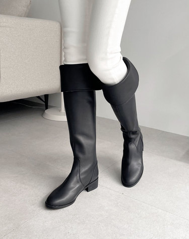 [VETIANO 베티아노] 포머 니하이 롱부츠 / Former Knee High Boots