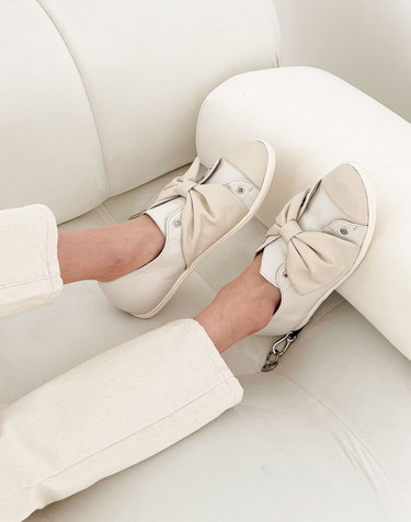 [VETIANO 베티아노] 리보니 벨크로 스니커즈 2C / ribbon velcro sneakers 2C