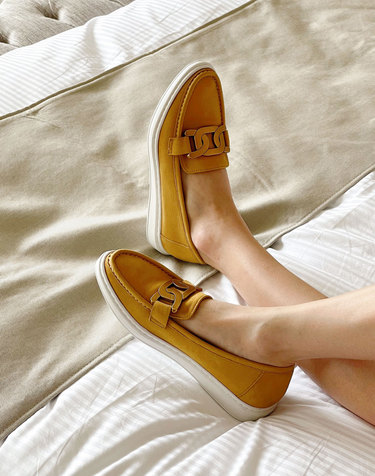 [VETIANO 베티아노] 골드 체인 로퍼 스니커즈 3C / gold chain loafers trainers 3C