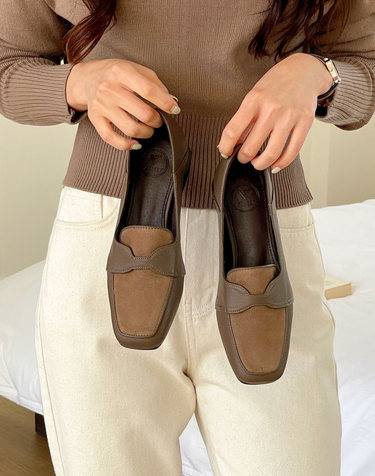 [VETIANO 베티아노]  로넌 스퀘어 로퍼 2C / Ronan Square Loafers 2C