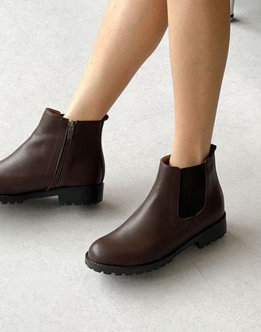 [VETIANO 베티아노] 러버솔 숏 shorts 첼시부츠 / Rubber Sole Shorts Chelsea Boots 2C