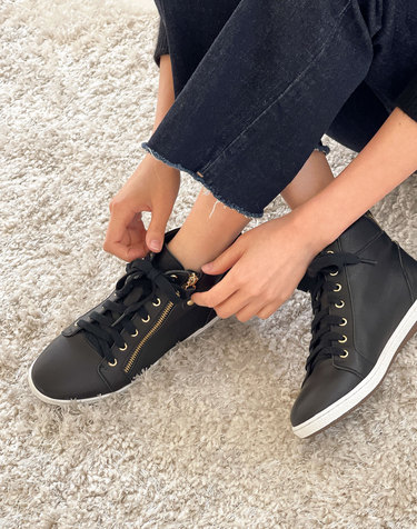 [VETIANO 베티아노] 하이탑 사이드 지퍼 스니커즈 2C / High Top Side Zip Sneakers 2C
