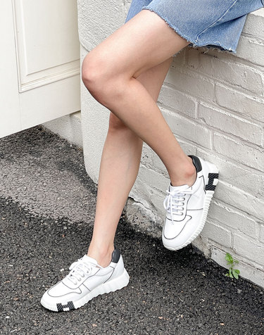 [VETIANO 베티아노] 바이어스 패딩 스니커즈 / Bias padded sneakers