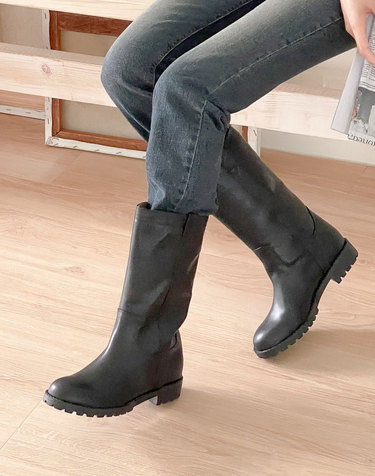 [VETIANO 베티아노] 케일러 소가죽 하프부츠 Black / Keilor Cowhide Half Boots Black