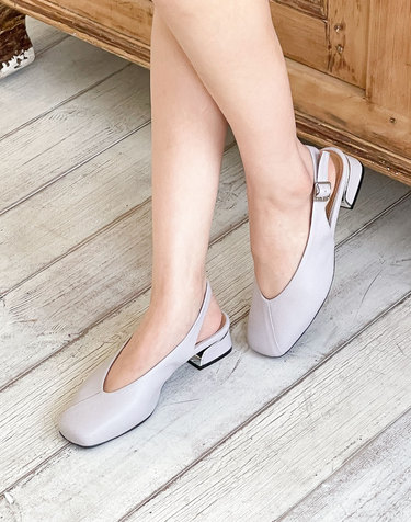 [VETIANO 베티아노] 딜라이트 스퀘어 슬링백 4color / Delight square slingback 4color