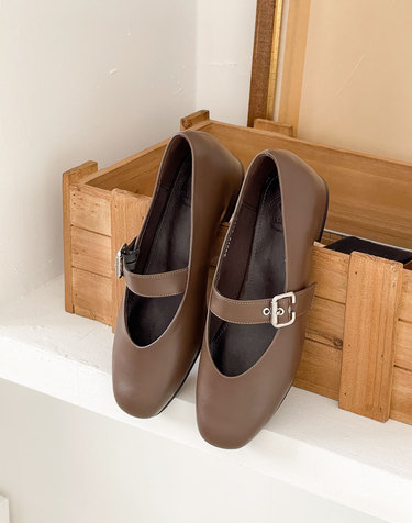 [VETIANO 베티아노] 버클 메리제인 플랫 3color / Buckled Mary Jane flats 3color