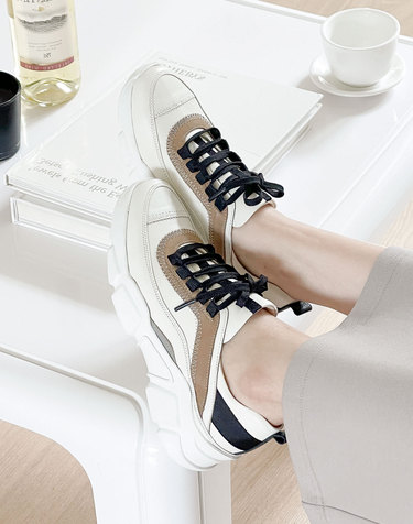 [VETIANO 베티아노] 펠라트 콤비 어글리 스니커즈 2color /  Felat combination ugly sneakers 2colors