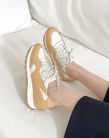 [VETIANO 베티아노] 제크리 배색 콤비 스니커즈 2color /  Zekry color combination sneakers 2colors