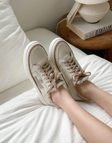 [VETIANO 베티아노] 양털 피코 스니커즈 2color / Pico  fleece Sneakers 2color