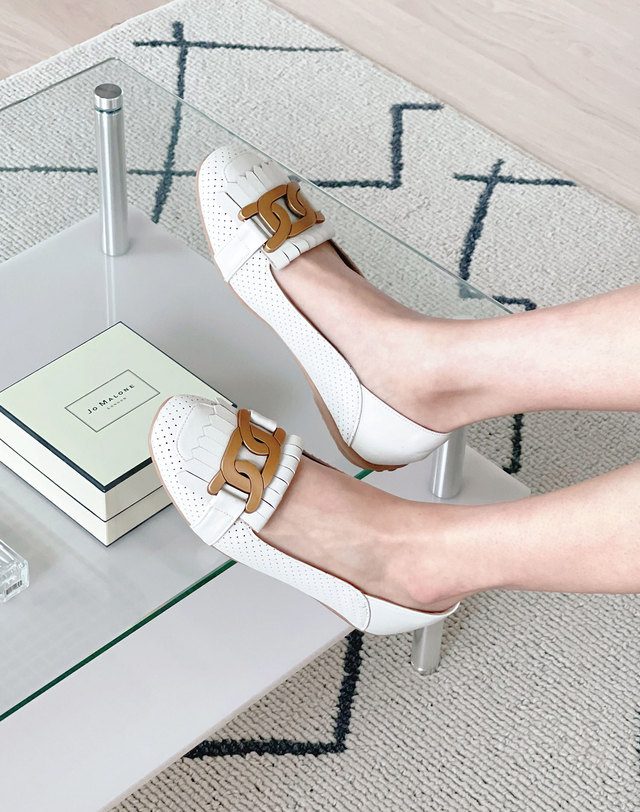 베티아노 [VETIANO 베티아노] 볼드 체인 태슬 로퍼 2C / Bold Chain Tassel Loafers 2C 착용컷