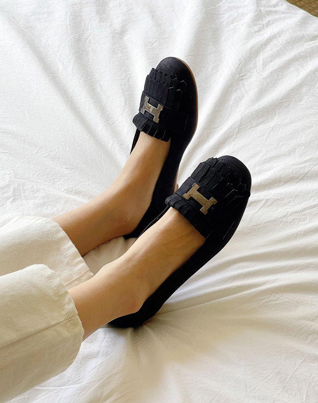 베티아노 ﻿[VETIANO 베티아노] 모스트 H-태슬장식 컴포트 로퍼 2C / Most H-Tassel Comfort Loafers 2C 착용컷