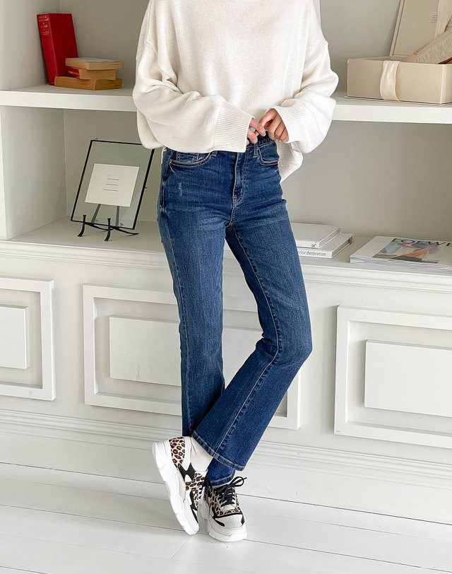 베티아노 [VETIANO 베티아노] 레오파드 송치 호피 스니커즈 2C / Leopard Calf Hopi Sneakers 2C 착용컷