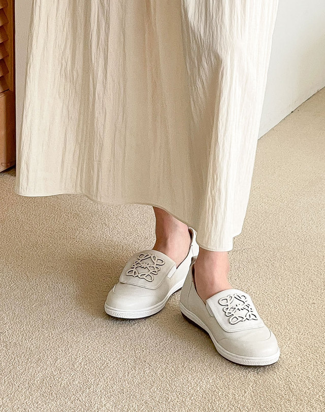 베티아노 [VETIANO 베티아노] 아나그램 슬립온 스니커즈 2color / Anagram slip-on sneakers 2color 착용컷