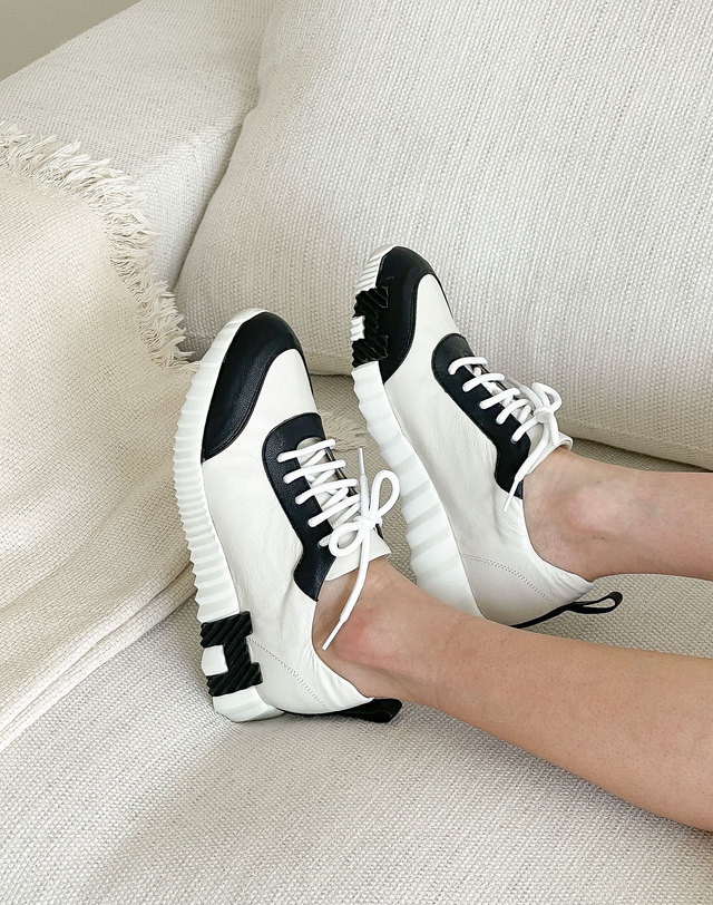 베티아노 [VETIANO 베티아노] 로틀링 배색 스니커즈 3color / Rotling Color Matching Sneakers 3color 착용컷