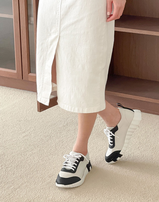 베티아노 [VETIANO 베티아노] 로틀링 배색 스니커즈 3color / Rotling Color Matching Sneakers 3color 착용컷