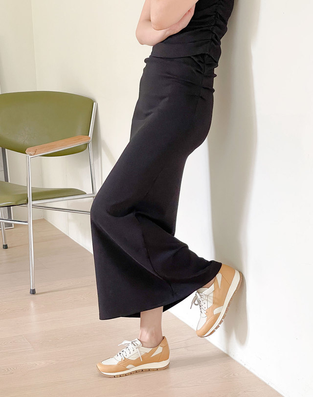 베티아노 [VETIANO 베티아노] 제크리 배색 콤비 스니커즈 2color / Zekry color combination sneakers 2colors 착용컷