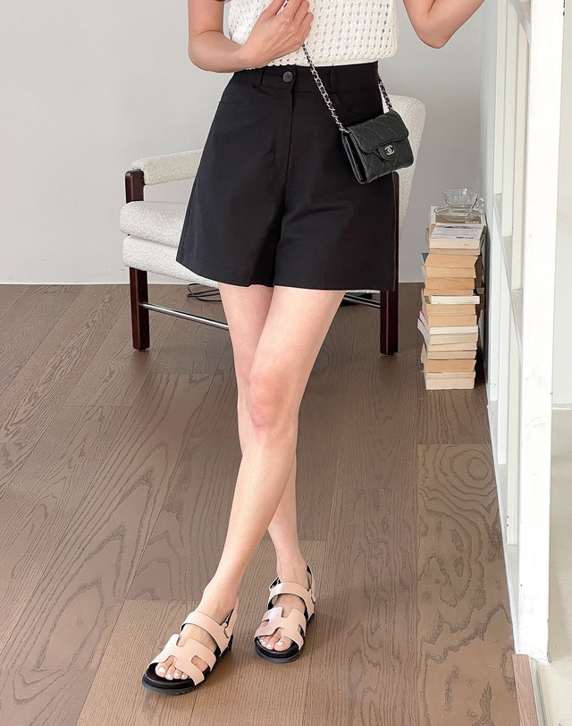 베티아노 [VETIANO 베티아노] [샌들버젼] 레프시 H스트랩 샌들 3color / Refsi H-strap sandals 3color 착용컷