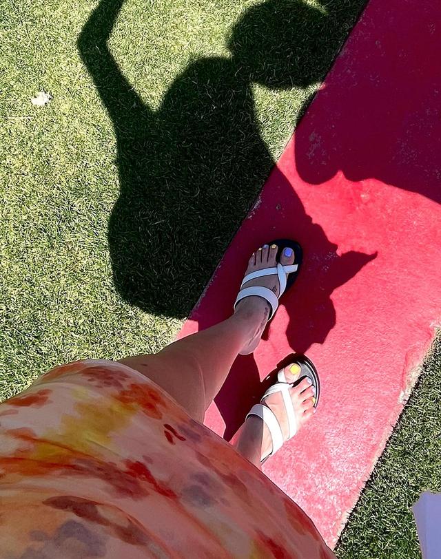 베티아노 [VETIANO 베티아노] 에어 플랫폼 쪼리 샌들 2color / Air platform slippers sandals 2color 착용컷